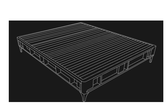 SOLID HARDWOOD STRUCTURE